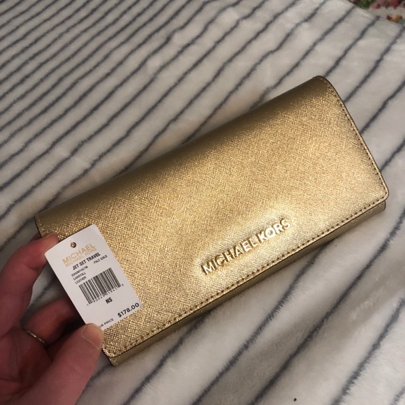 Michael Kors Jet Set Travel Tote and wallet NWT - Picture 3 of 11